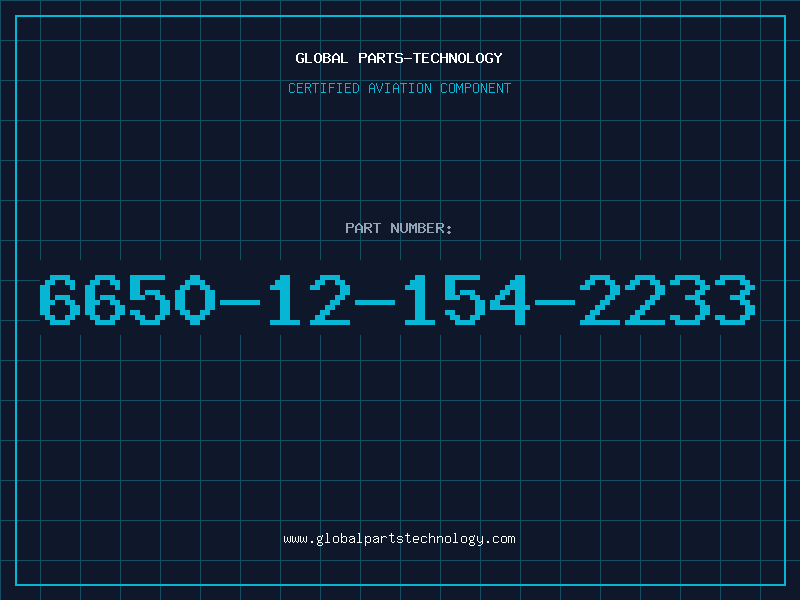 Aviation Part 6650-12-154-2233