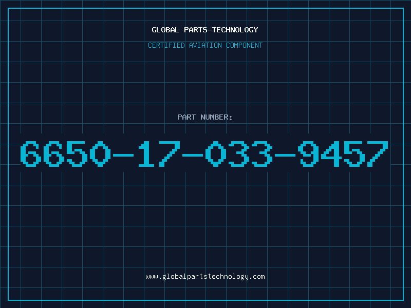Aviation Part 6650-17-033-9457