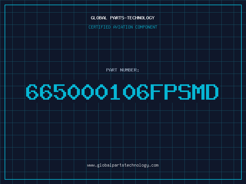 Aviation Part 665000106FPSMD