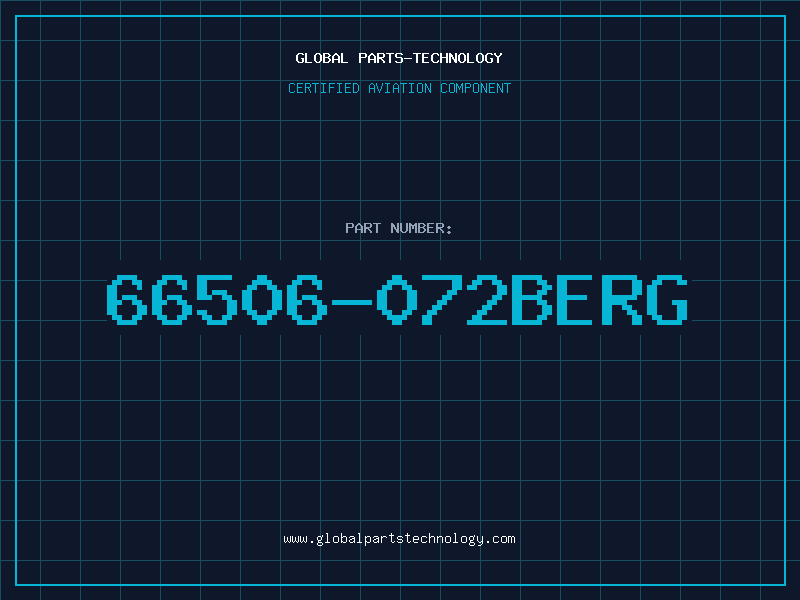 Aviation Part 66506-072BERG