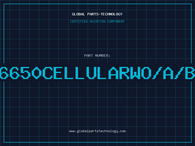 Aviation Part 6650CELLULARWO/A/B