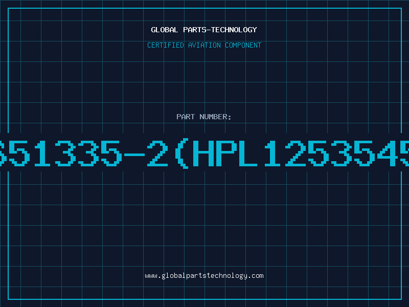 Aviation Part 6651335-2(HPL12535450