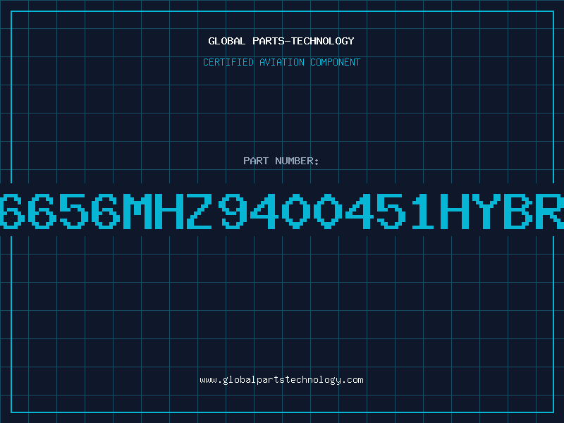 Aviation Part 6656MHZ9400451HYBR