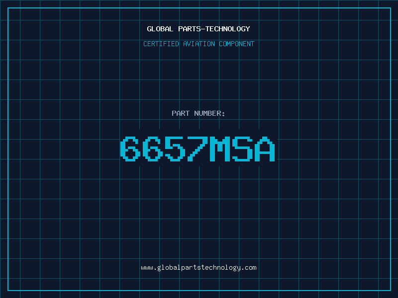 Aviation Part 6657MSA