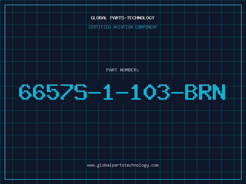 Aviation Part 6657S-1-103-BRN