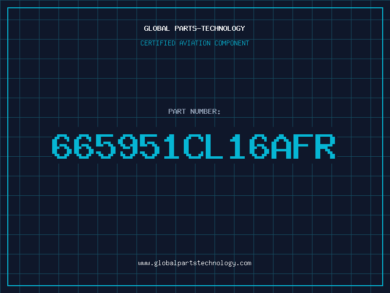 Aviation Part 665951CL16AFR