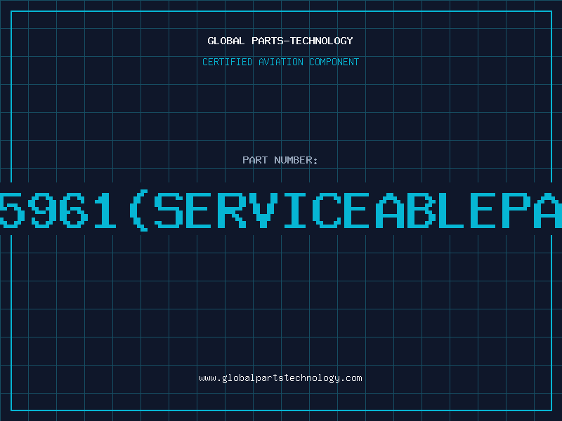 Aviation Part 665961serviceablepart