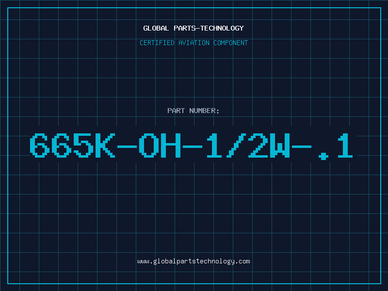 Aviation Part 665K-OH-1/2W-.1