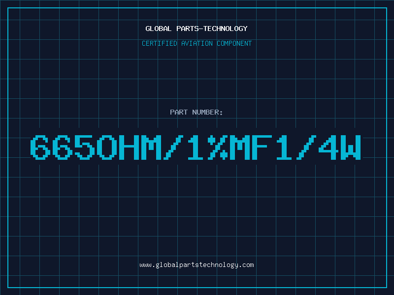 Aviation Part 665OHM/1%MF1/4W