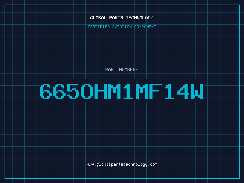 Aviation Part 665OHM1MF14W