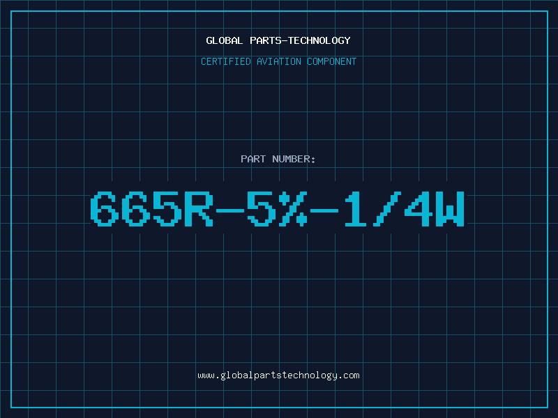 Aviation Part 665R-5%-1/4W