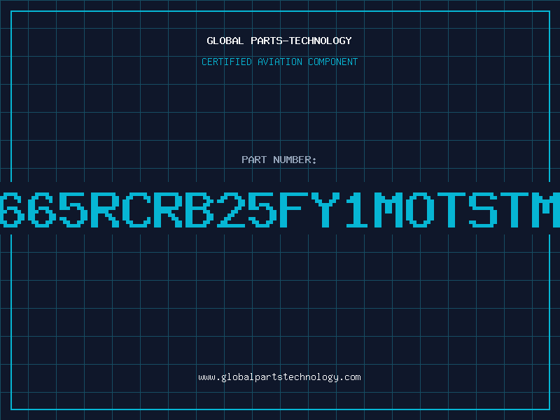 Aviation Part 665RCRB25FY1MOTSTM