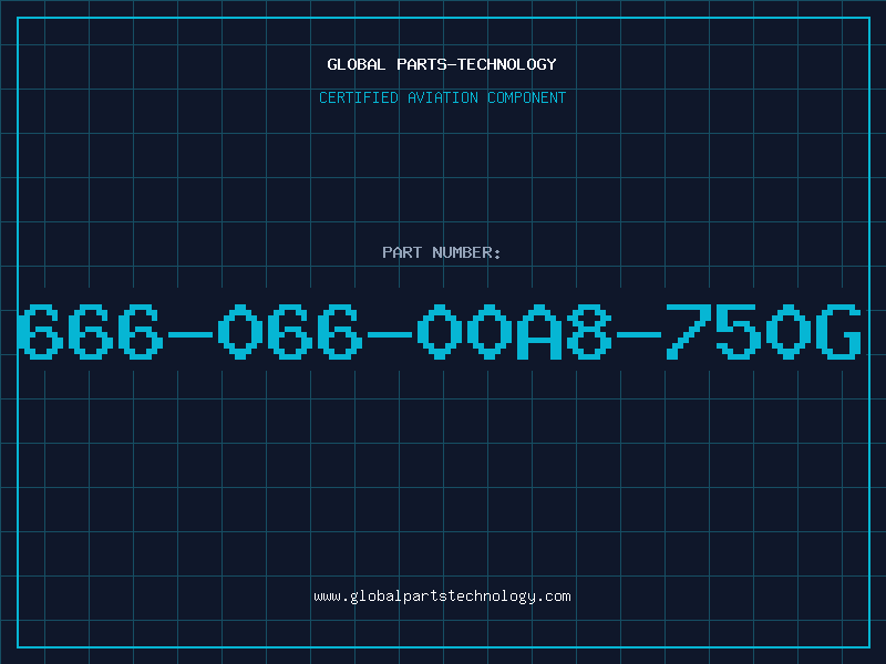 Aviation Part 666-066-00A8-750G