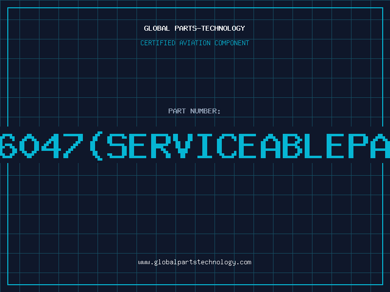 Aviation Part 666047(serviceablepart