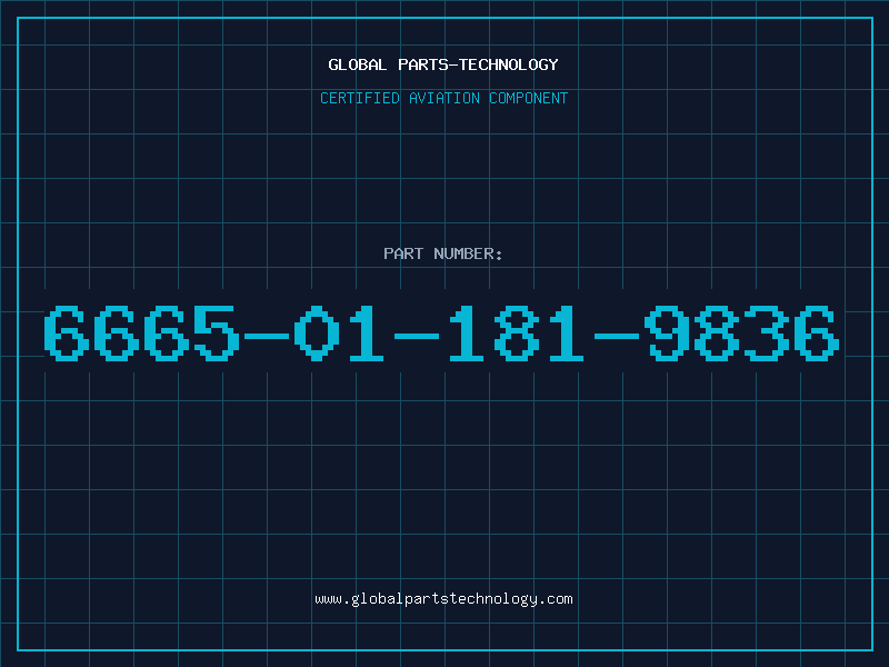 Aviation Part 6665-01-181-9836