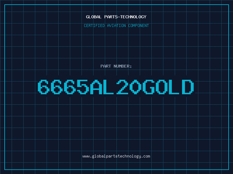 Aviation Part 6665AL20GOLD