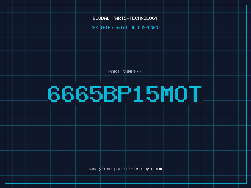 Aviation Part 6665BP15MOT