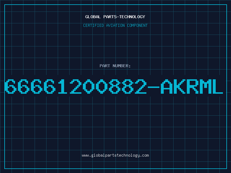 Aviation Part 66661200882-AKRML
