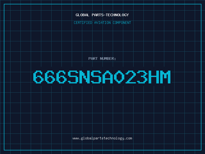 Aviation Part 666SNSA023HM