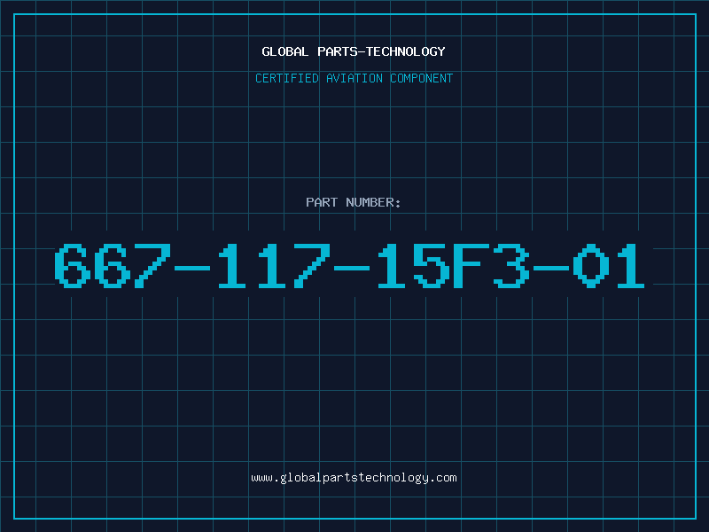 Aviation Part 667-117-15F3-01
