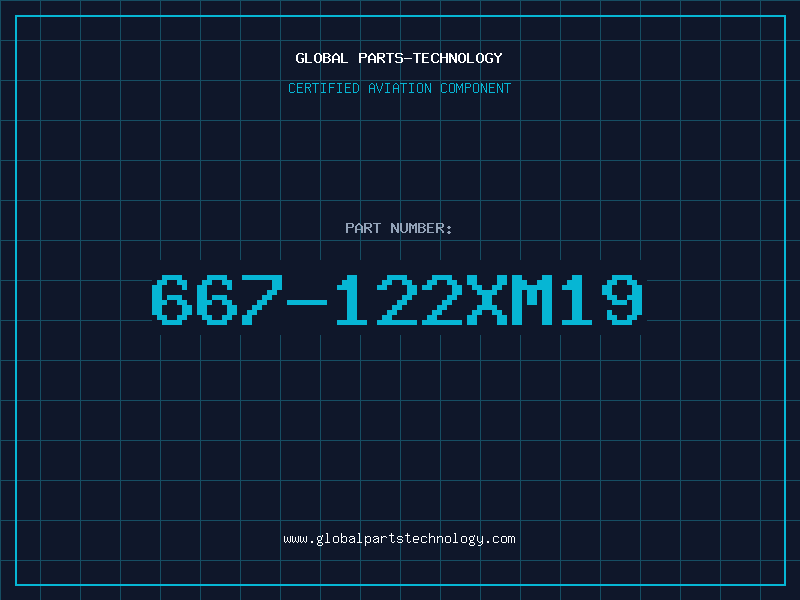 Aviation Part 667-122XM19