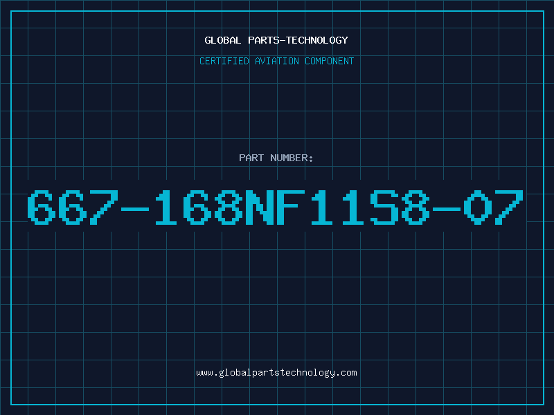 Aviation Part 667-168NF11S8-07