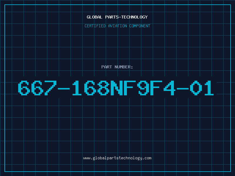 Aviation Part 667-168NF9F4-01