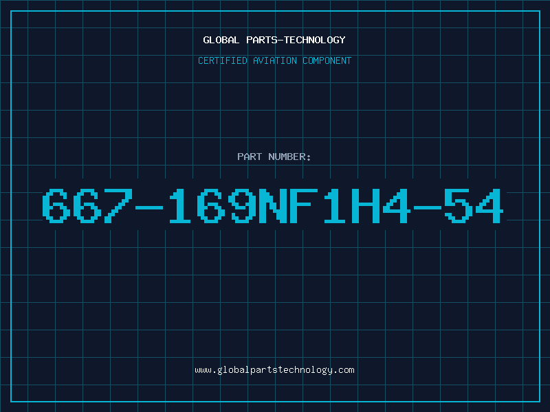 Aviation Part 667-169NF1H4-54