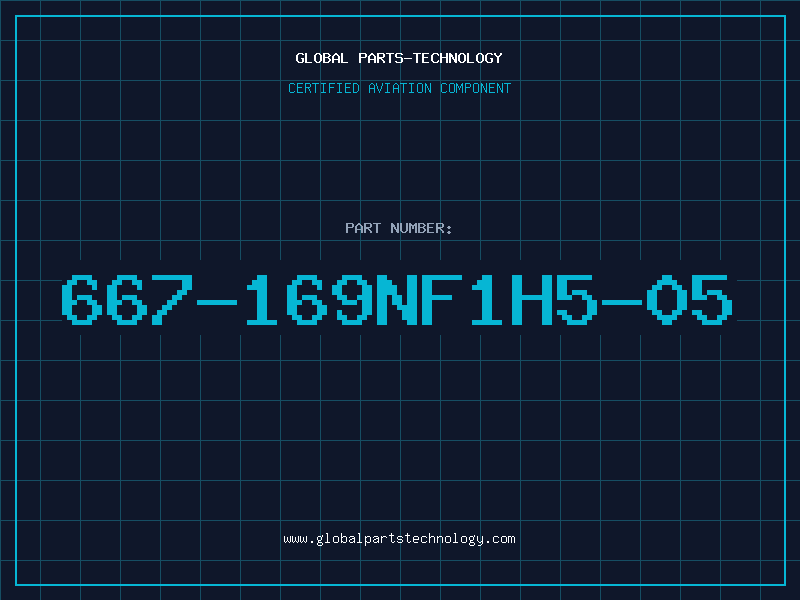 Aviation Part 667-169NF1H5-05