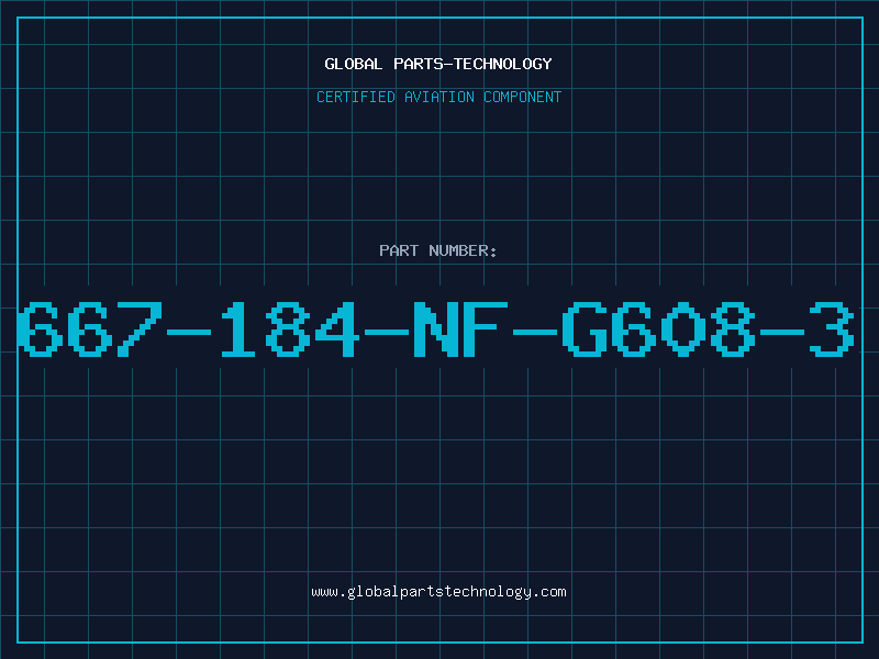 Aviation Part 667-184-NF-G608-3