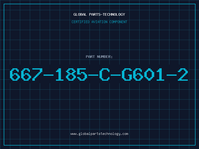 Aviation Part 667-185-C-G601-2