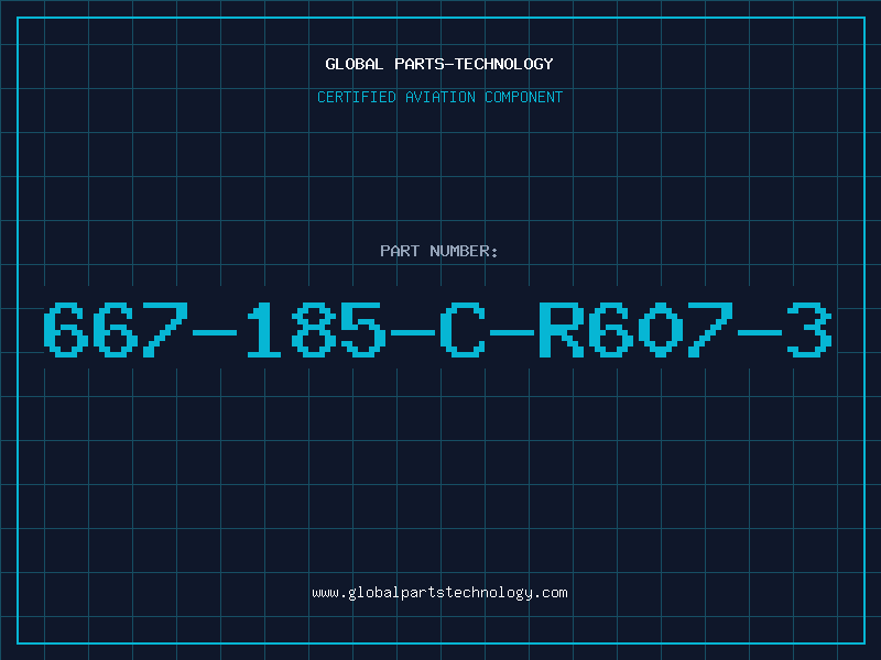 Aviation Part 667-185-C-R607-3