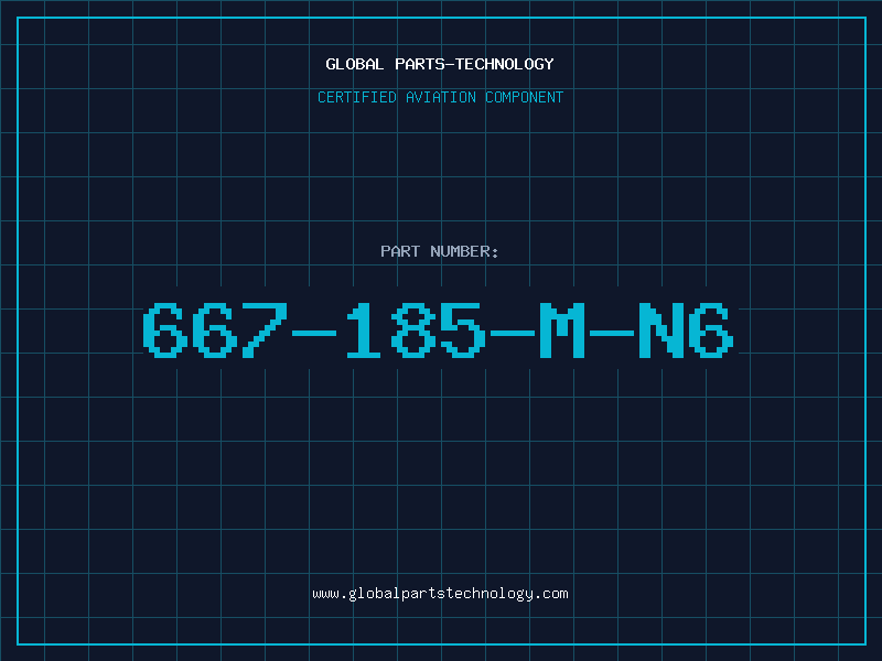 Aviation Part 667-185-M-N6