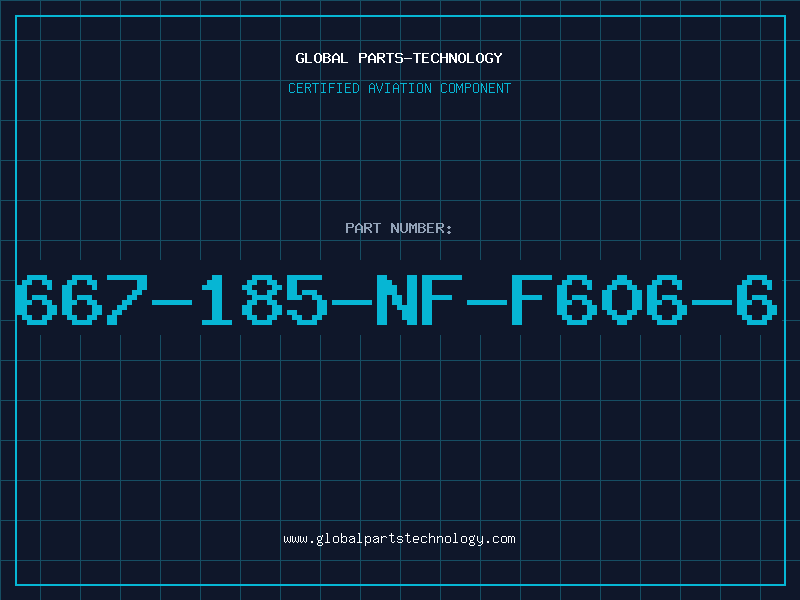 Aviation Part 667-185-NF-F606-6