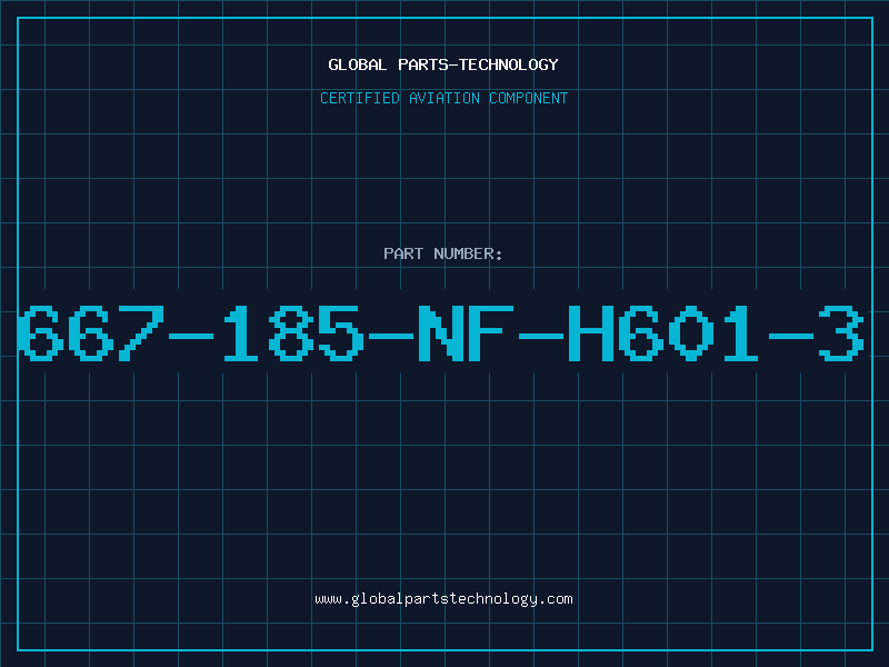 Aviation Part 667-185-NF-H601-3