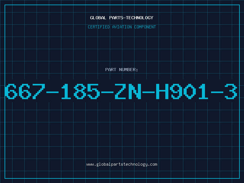 Aviation Part 667-185-ZN-H901-3