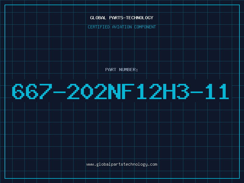 Aviation Part 667-202NF12H3-11