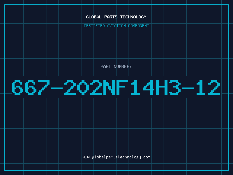 Aviation Part 667-202NF14H3-12