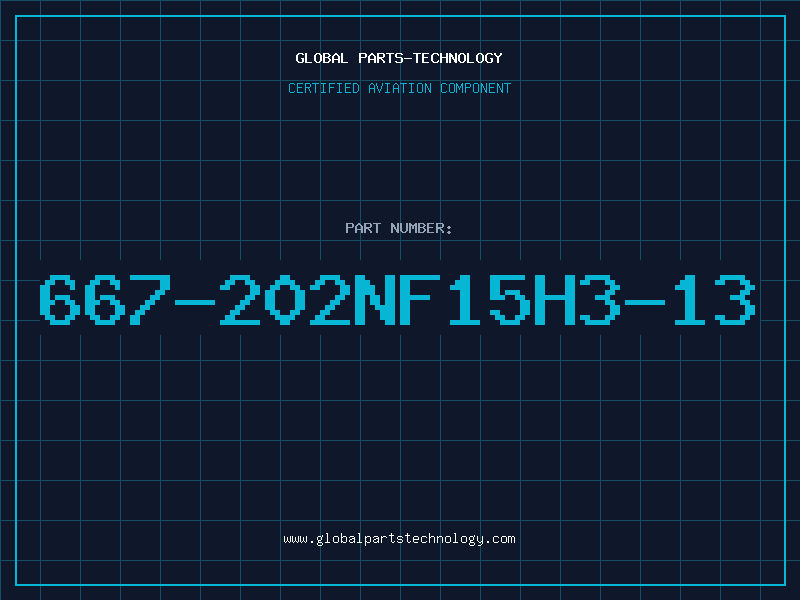 Aviation Part 667-202NF15H3-13