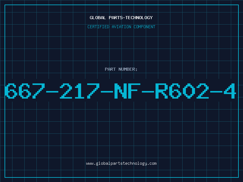 Aviation Part 667-217-NF-R602-4