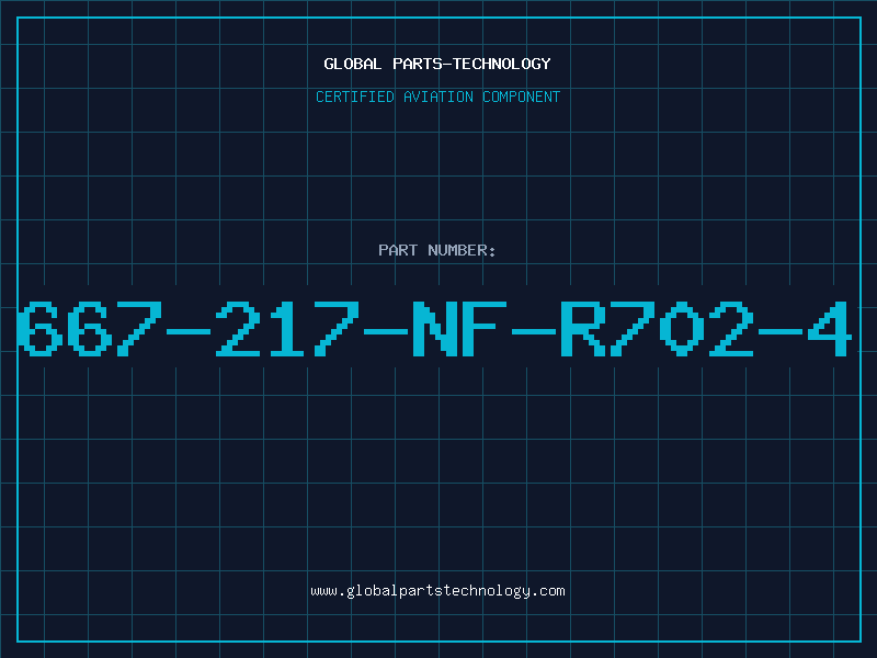 Aviation Part 667-217-NF-R702-4