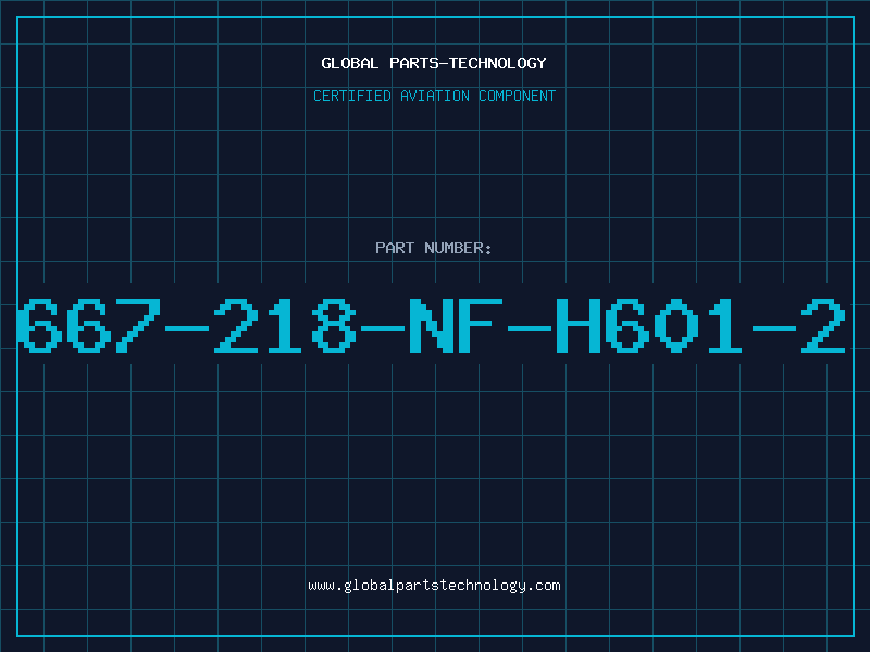 Aviation Part 667-218-NF-H601-2