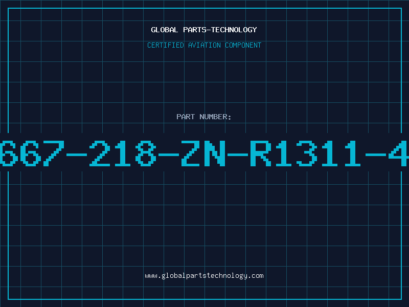 Aviation Part 667-218-ZN-R1311-4