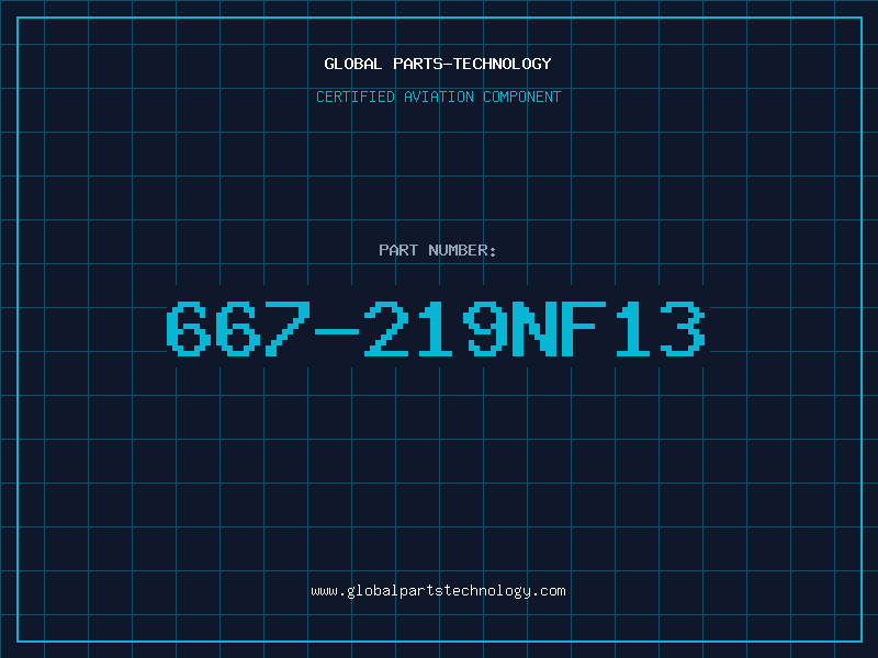 Aviation Part 667-219NF13