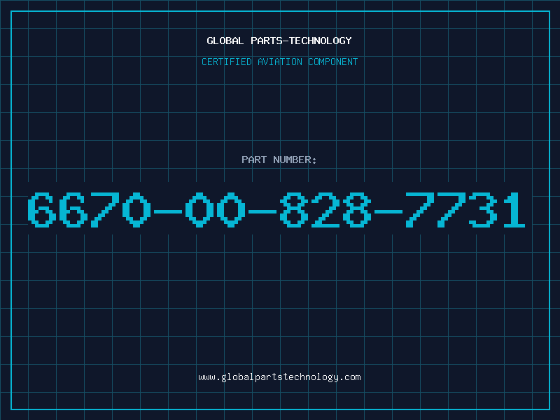 Aviation Part 6670-00-828-7731