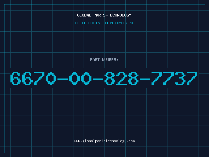 Aviation Part 6670-00-828-7737