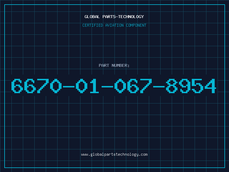 Aviation Part 6670-01-067-8954