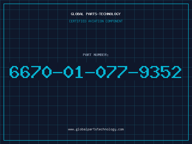 Aviation Part 6670-01-077-9352