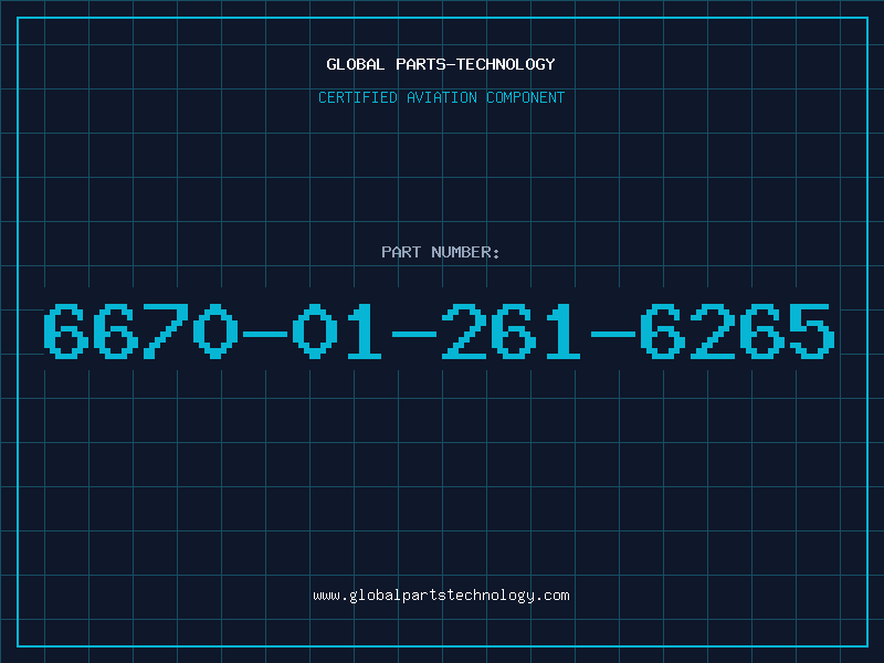 Aviation Part 6670-01-261-6265