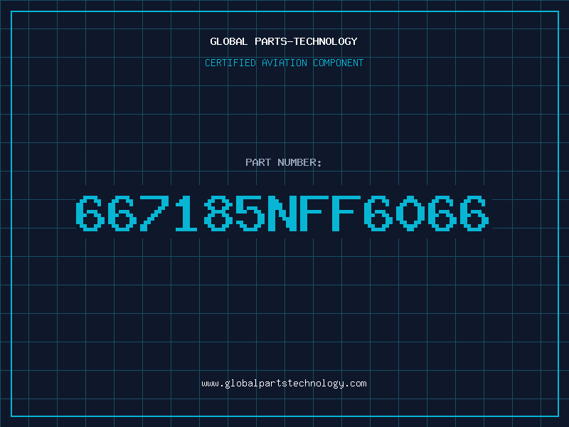 Aviation Part 667185NFF6066